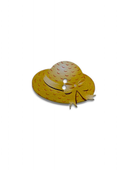 Craft button for sewing - texture detail