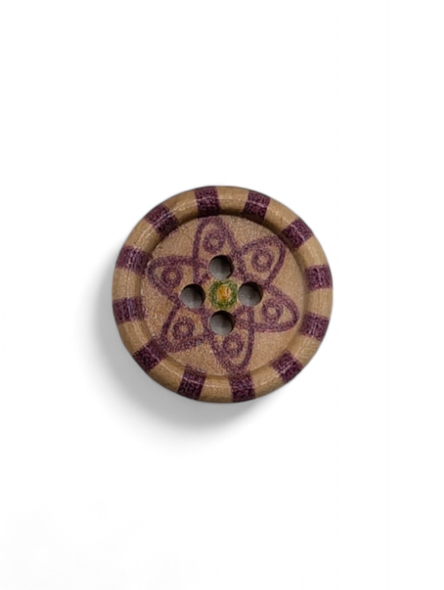 Craft button for sewing - label view