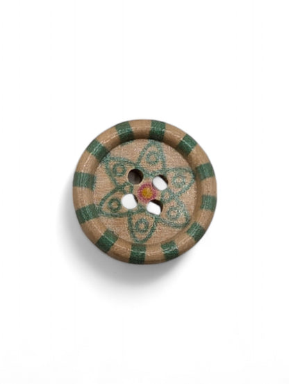 Craft button for sewing - colour swatch