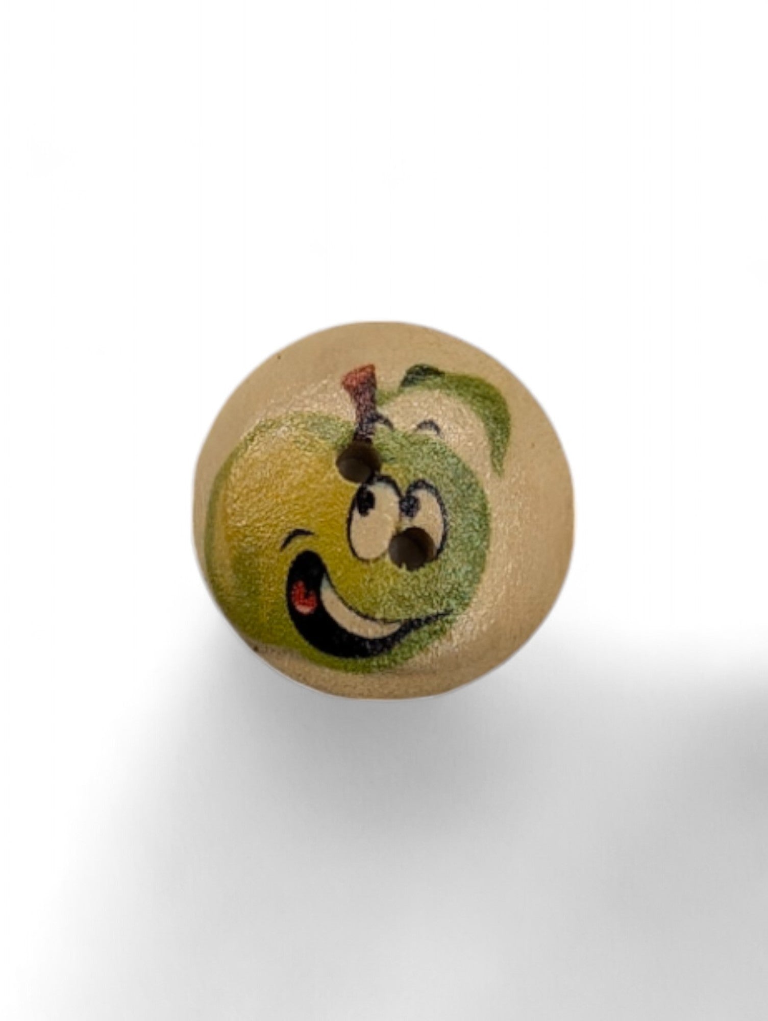 Craft button for sewing - texture detail