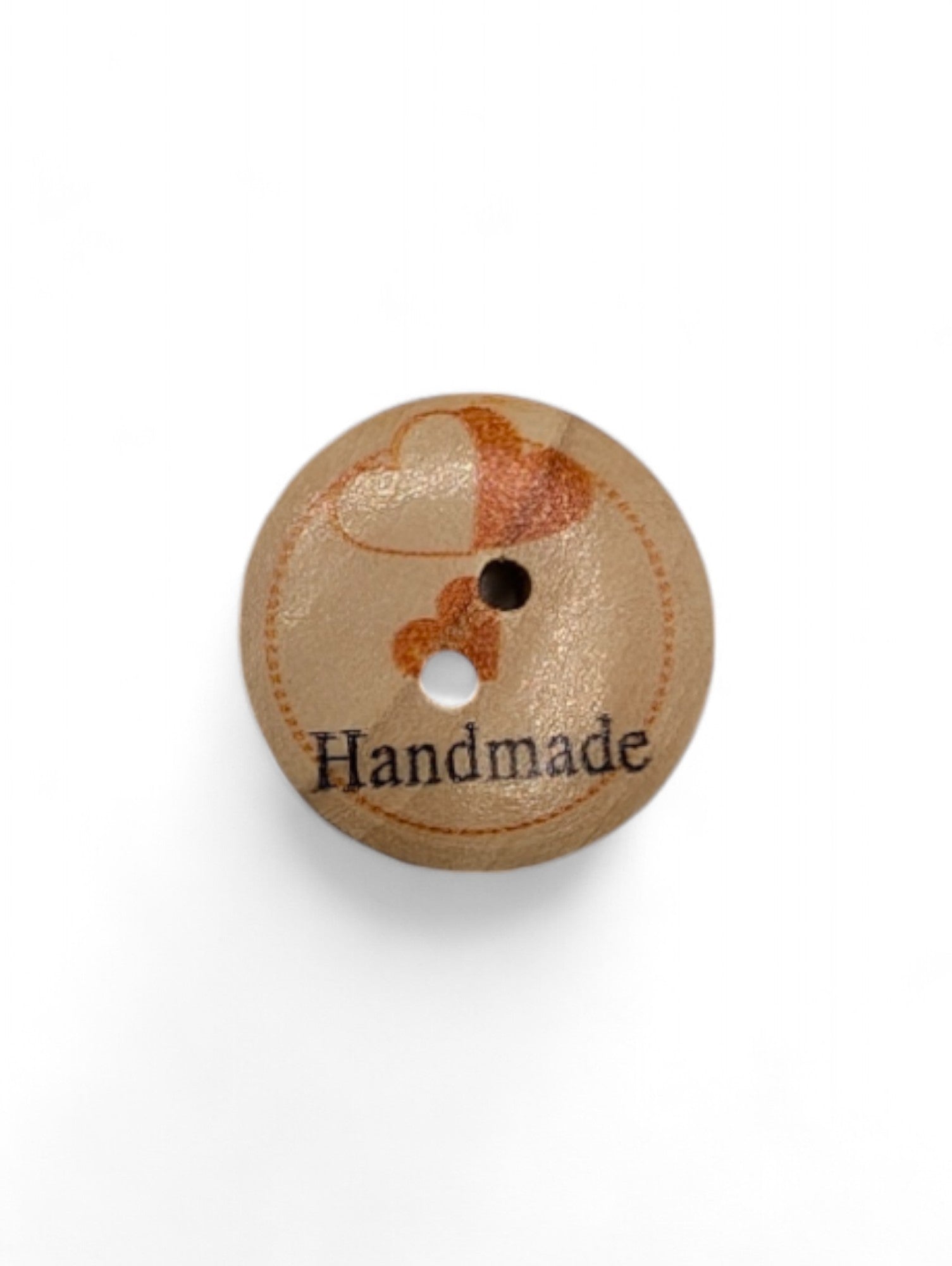 Craft button for sewing - label view