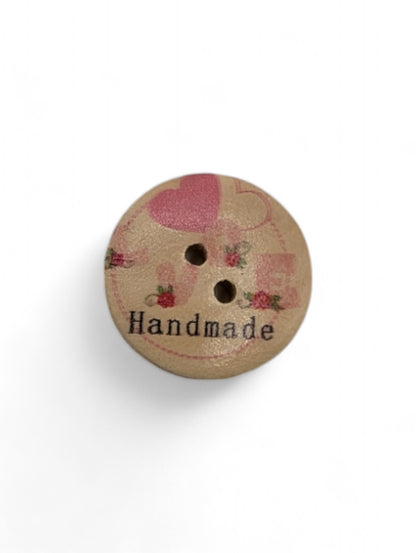 Craft button for sewing - close up detail