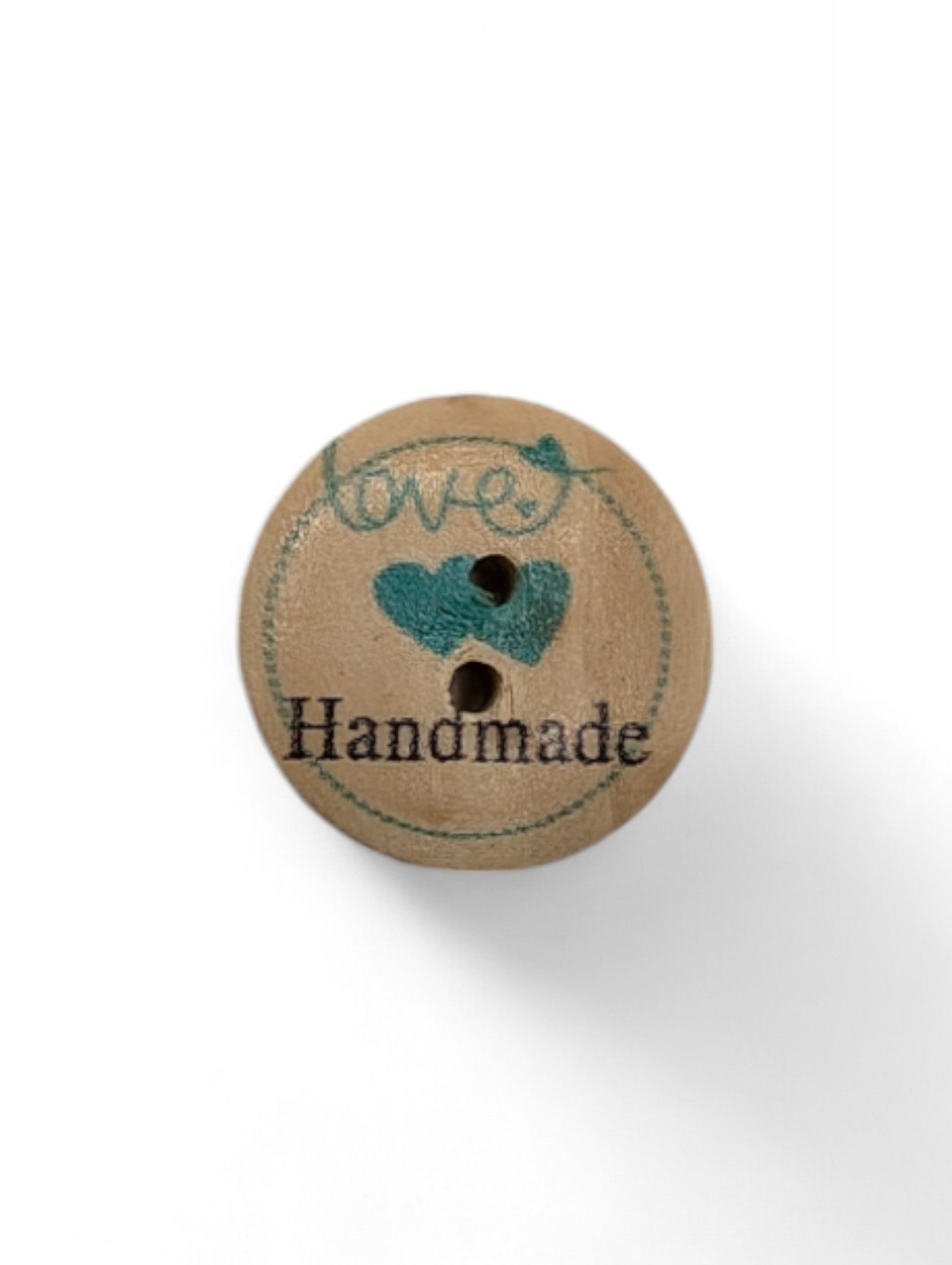 Craft button for sewing - texture detail