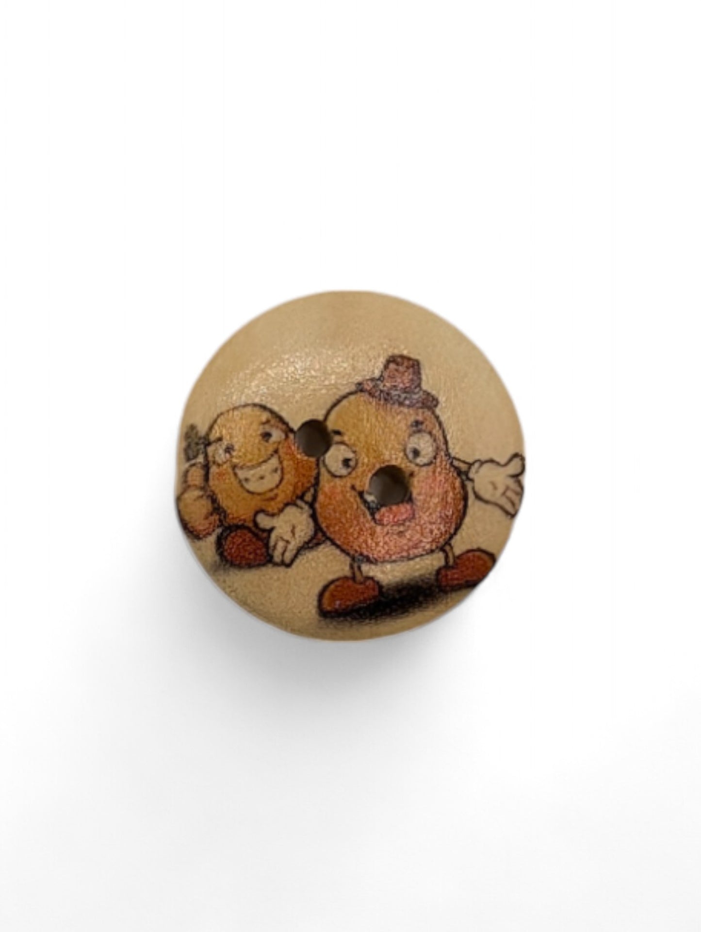 Craft button for sewing - scale reference