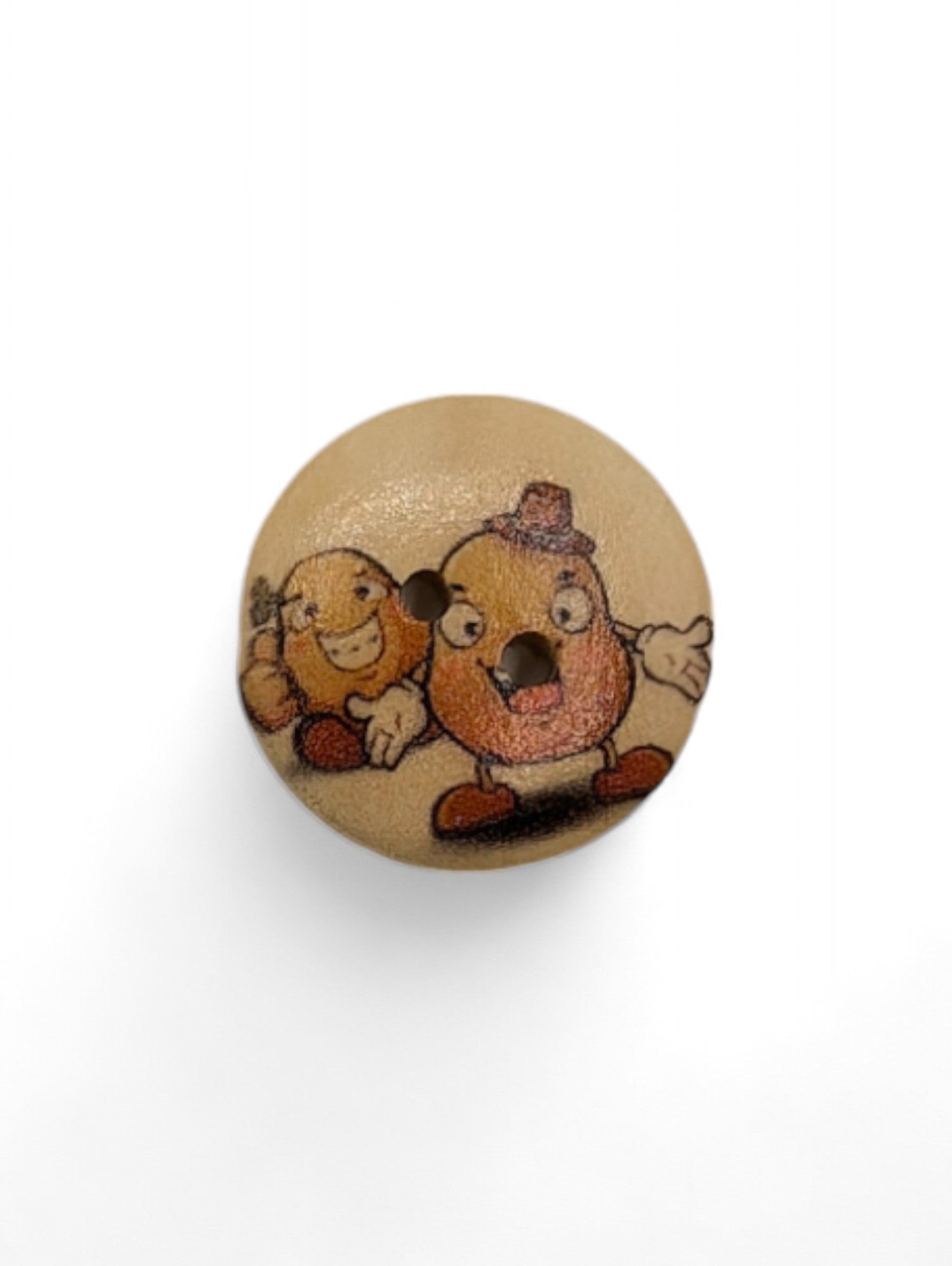 Craft button for sewing - scale reference