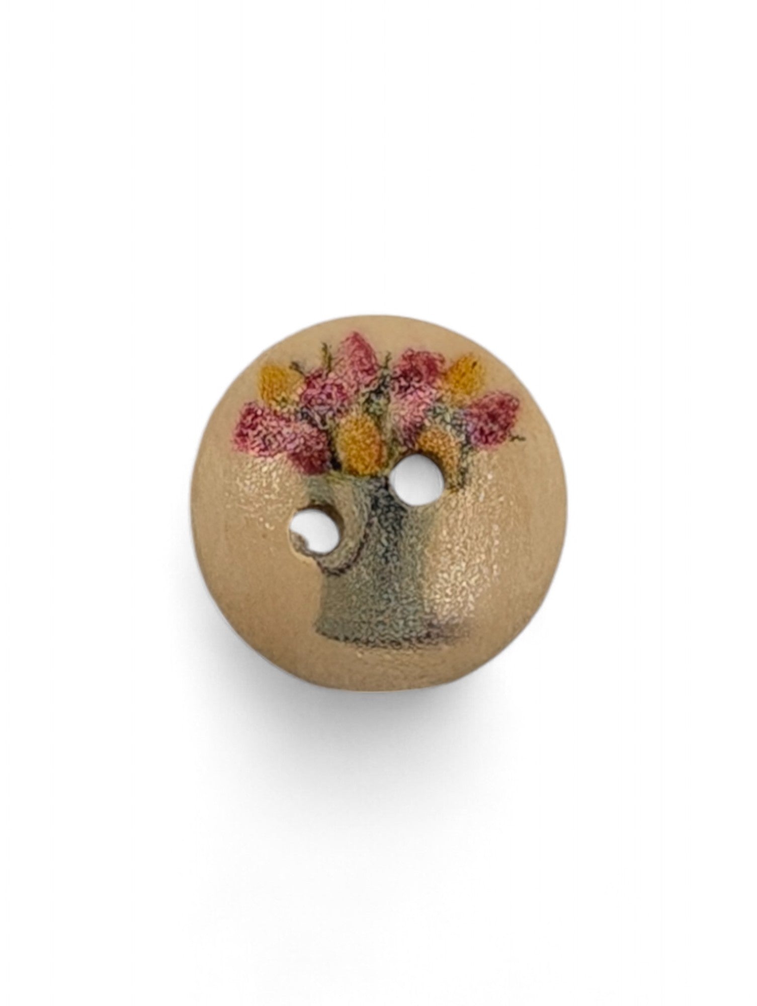 Craft button for sewing - label view