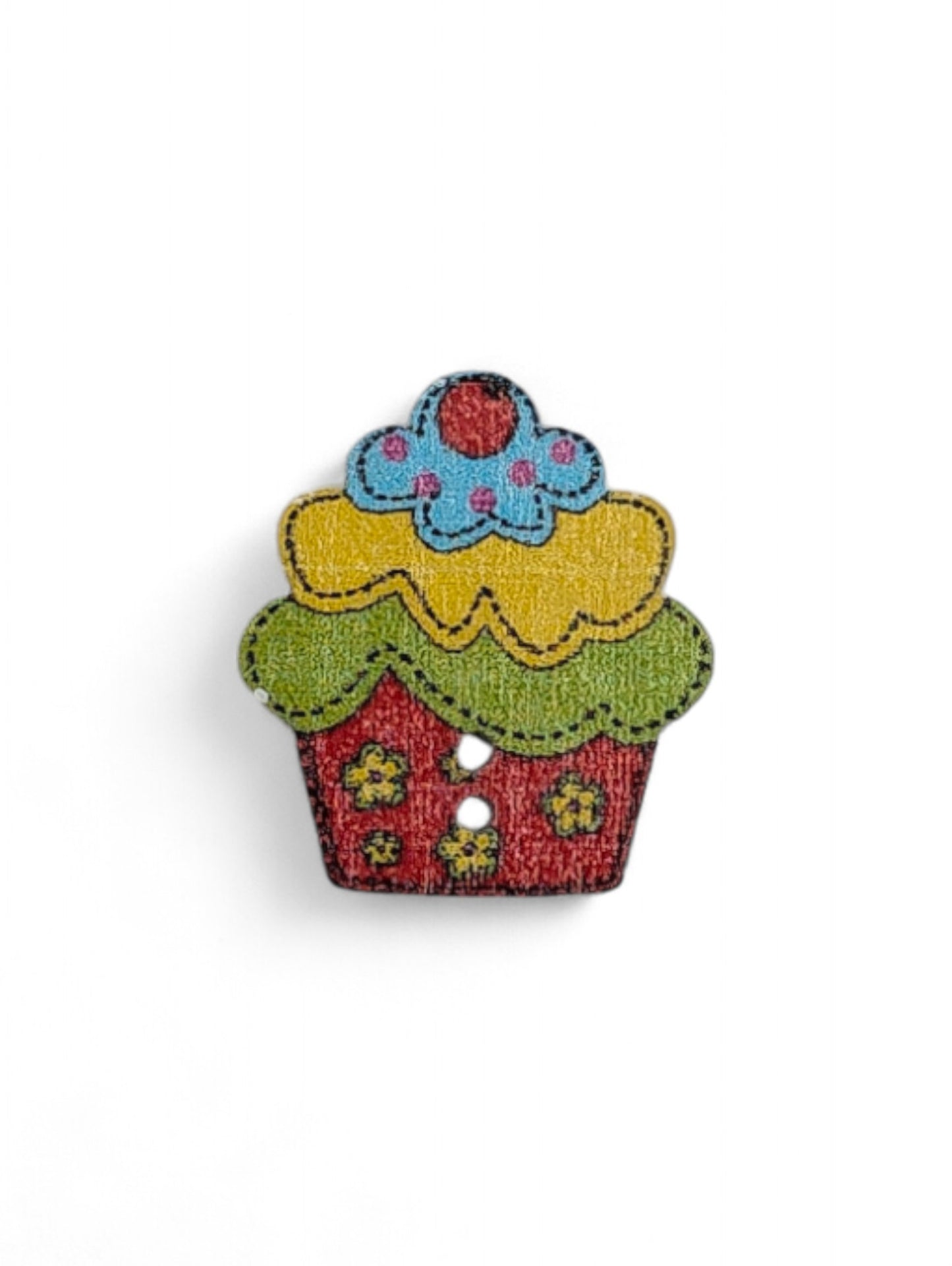 Craft button for sewing