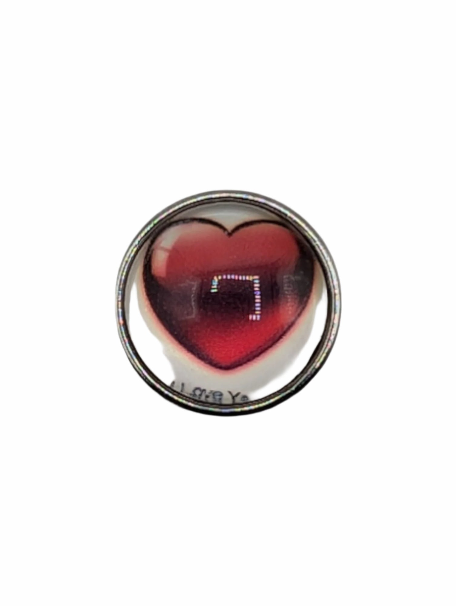 Craft button for sewing - close up detail