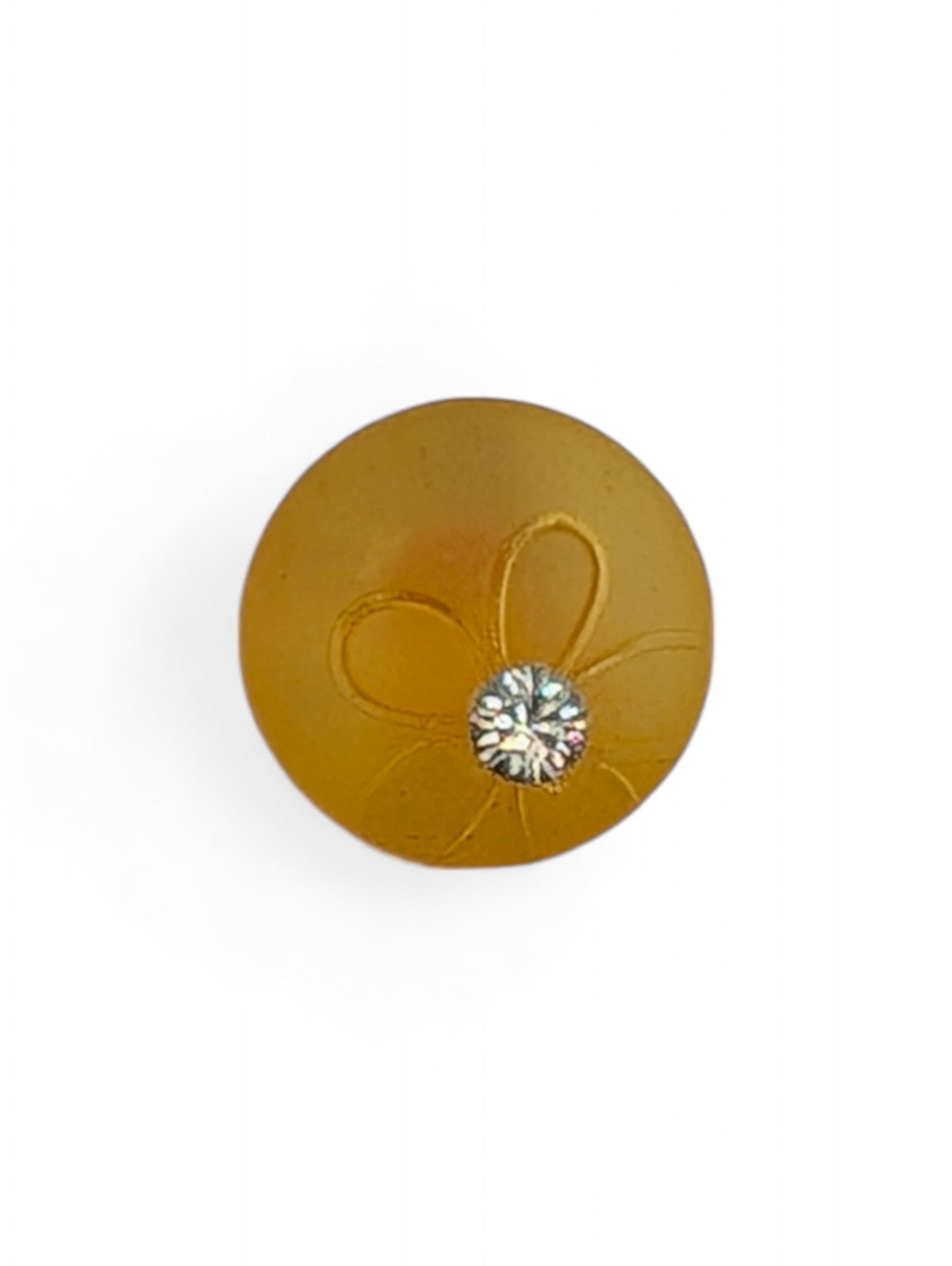 Craft button for sewing - texture detail