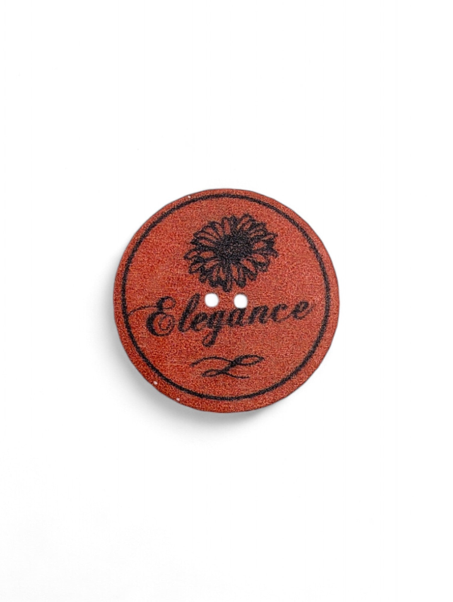 Craft button for sewing - scale reference