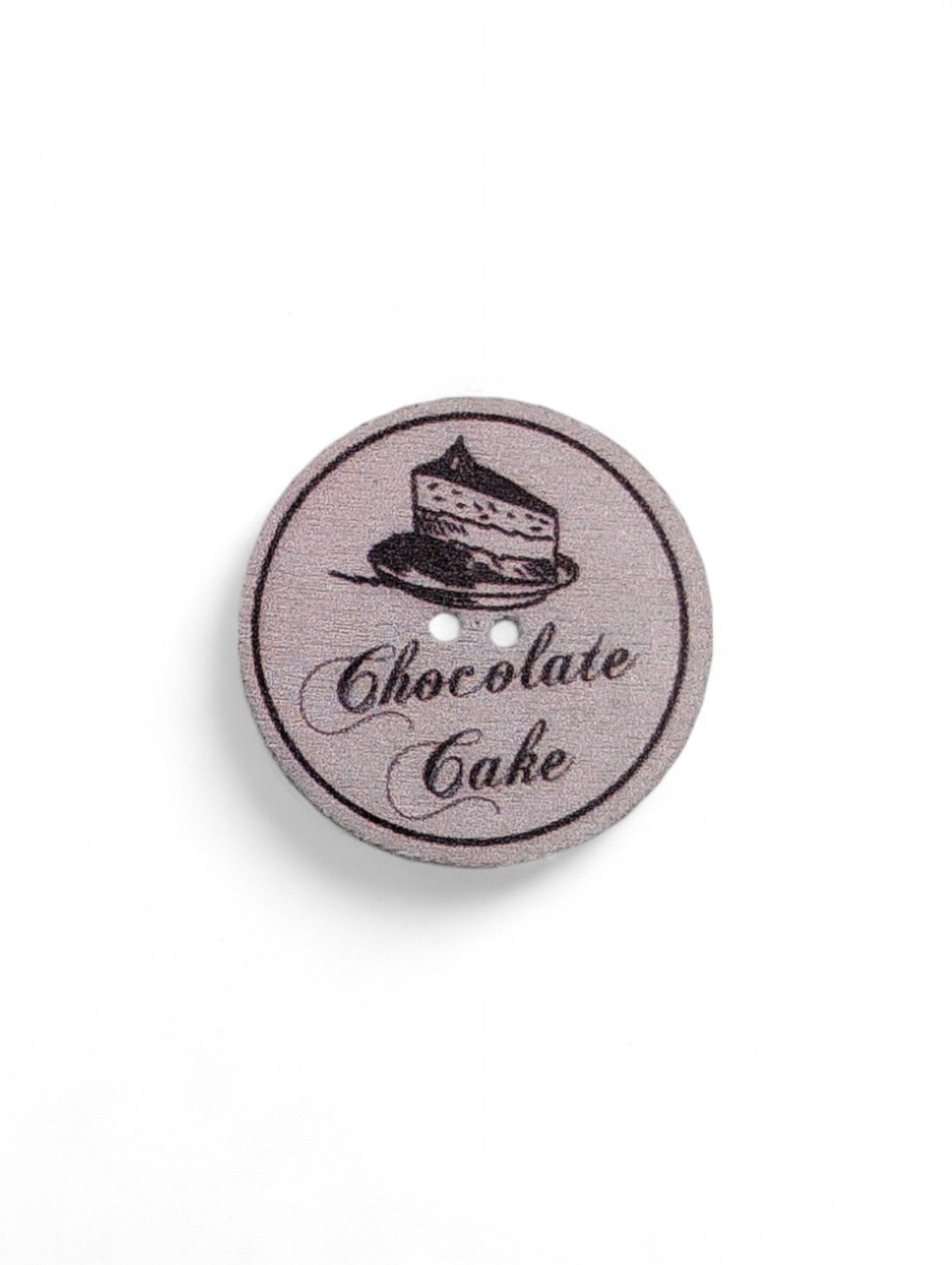 Craft button for sewing - texture detail