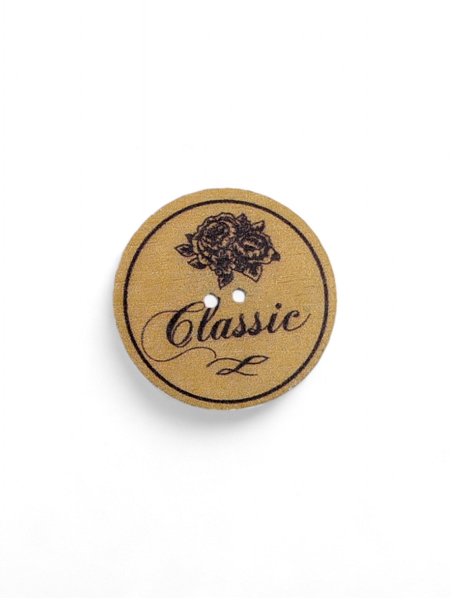 Craft button for sewing