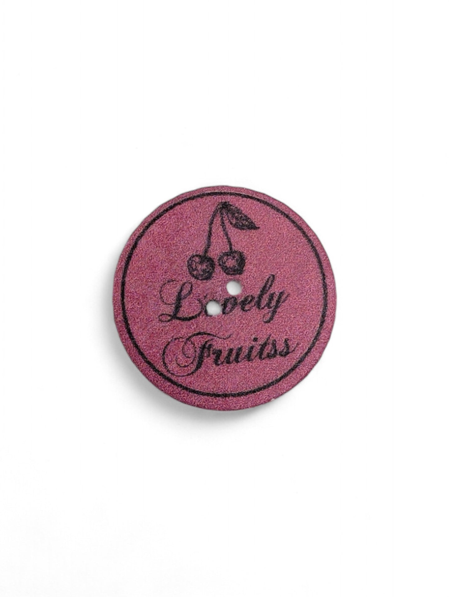 Craft button for sewing - label view