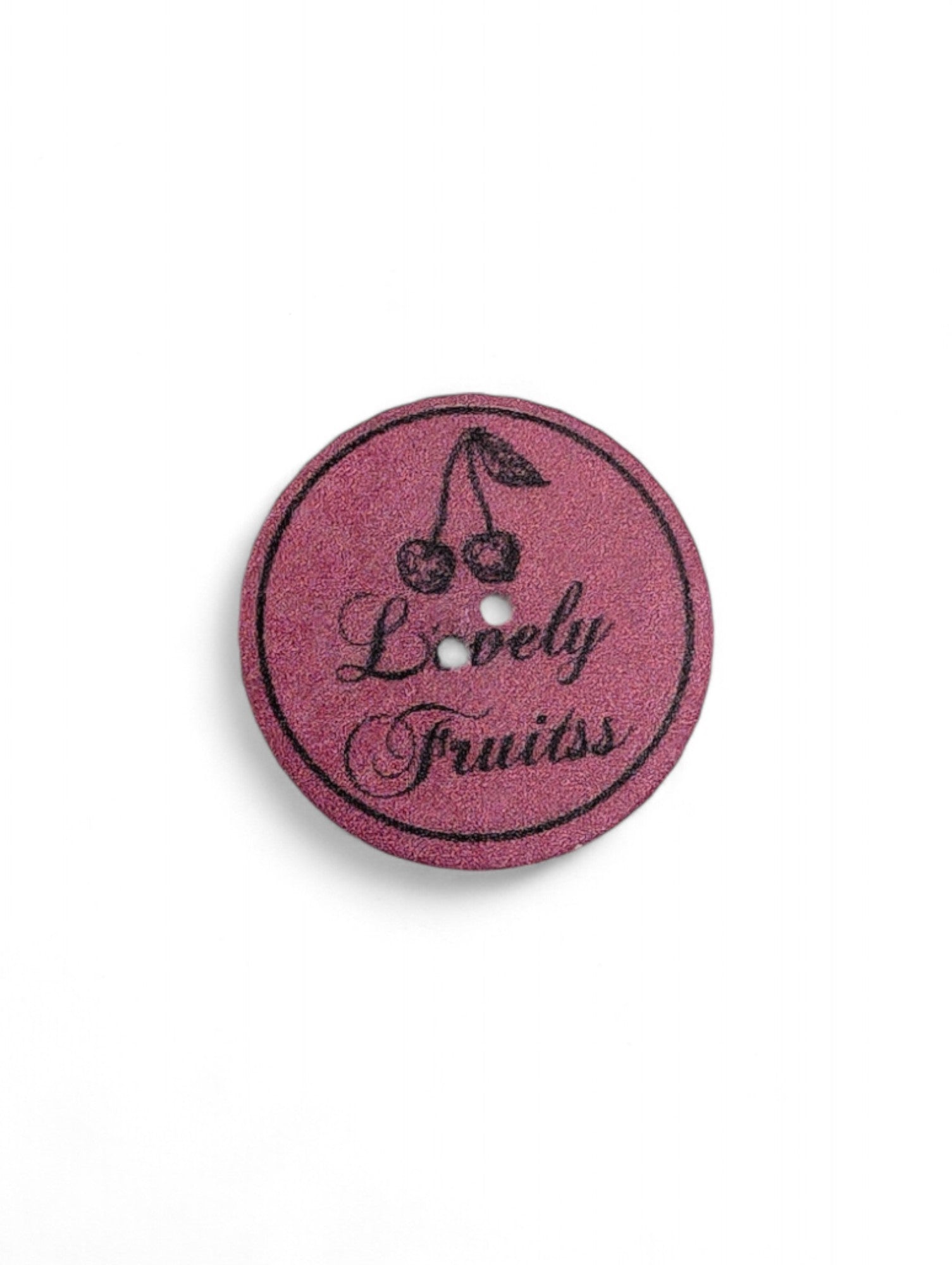 Craft button for sewing - label view