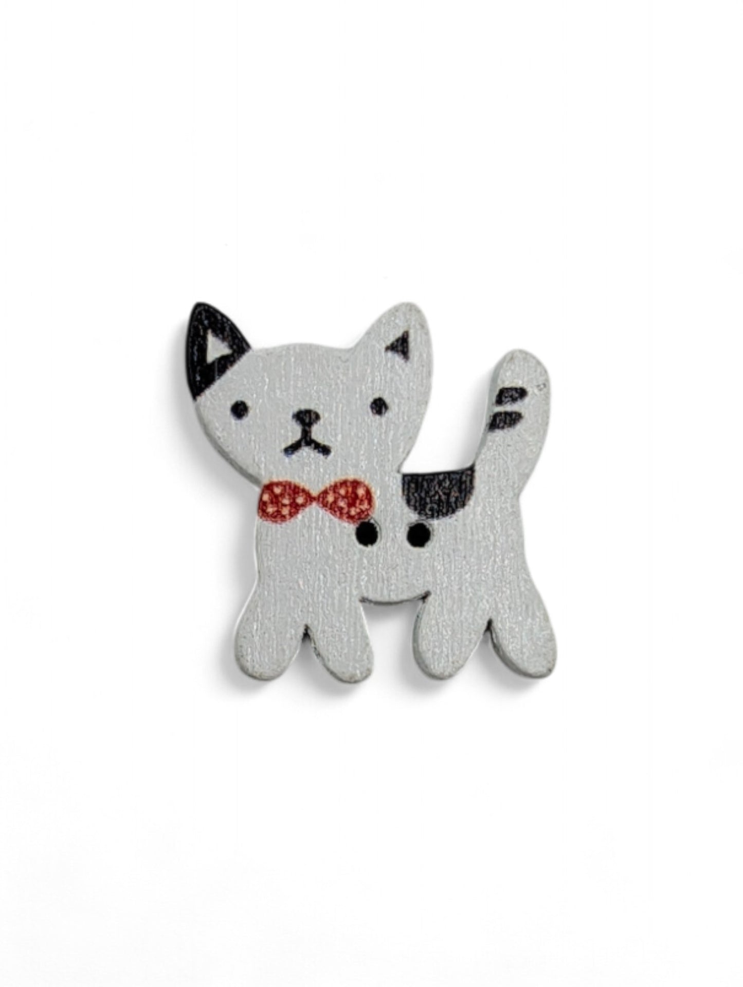Craft button for sewing - label view