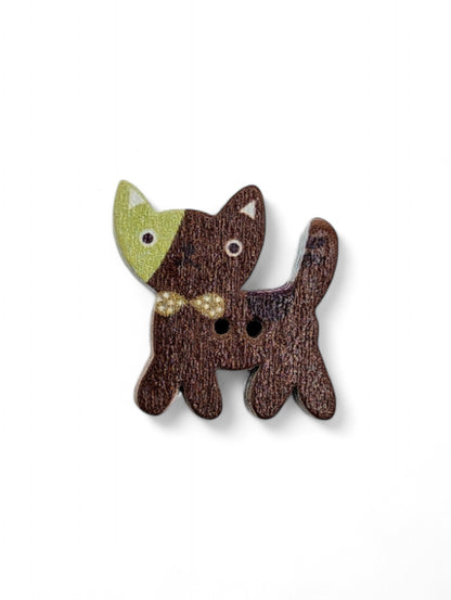 Craft button for sewing - texture detail
