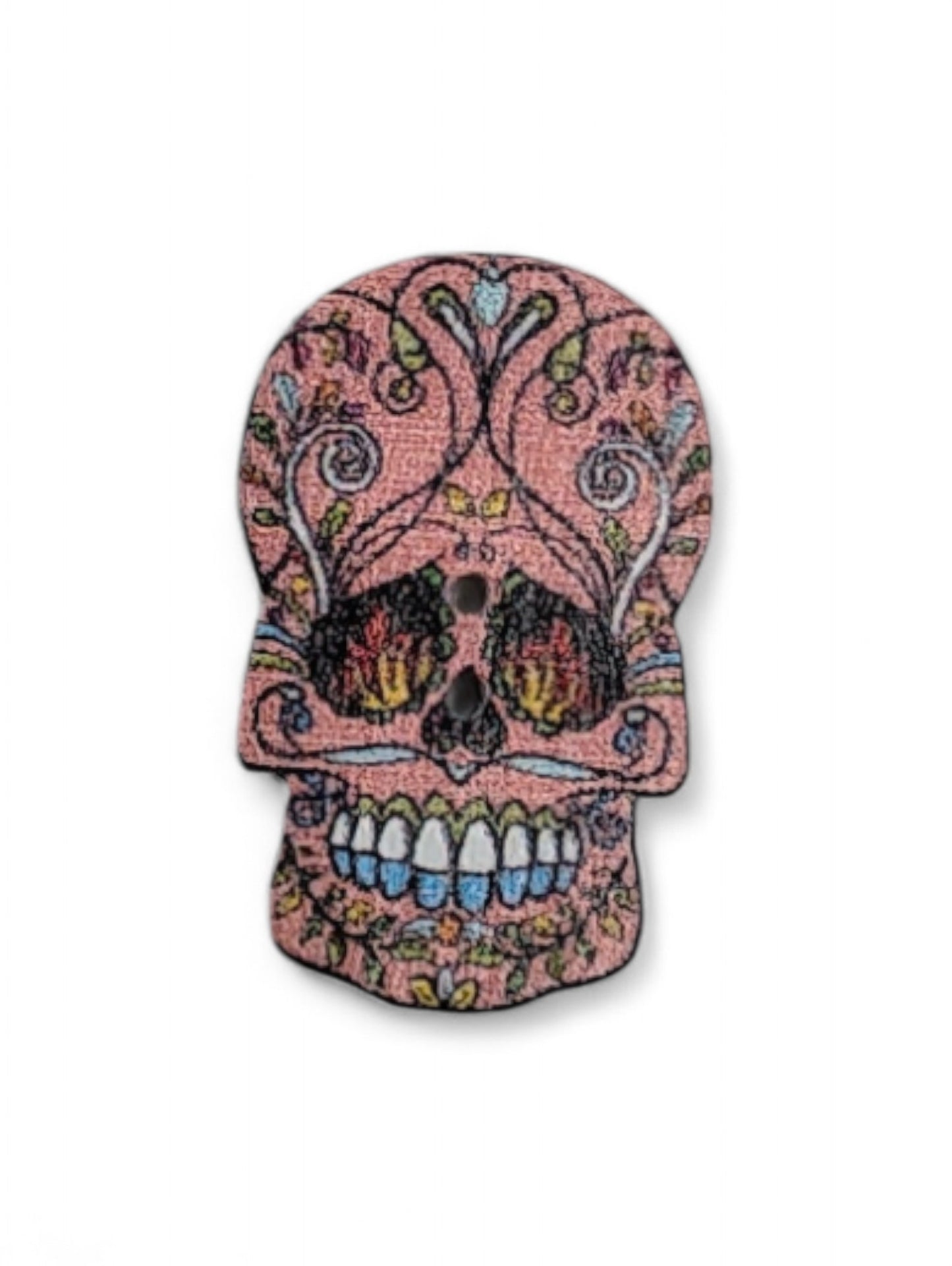 Craft button for sewing - texture detail