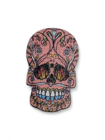 Craft button for sewing - texture detail