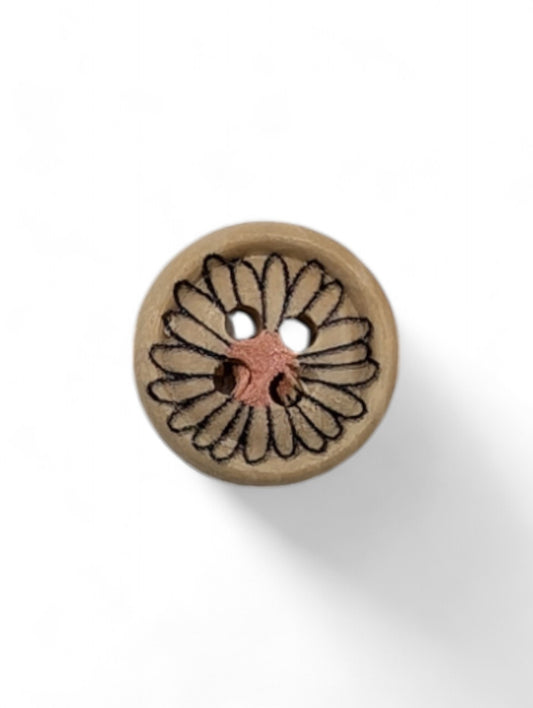 Craft button for sewing