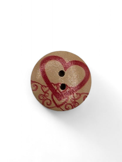 Craft button for sewing - colour swatch