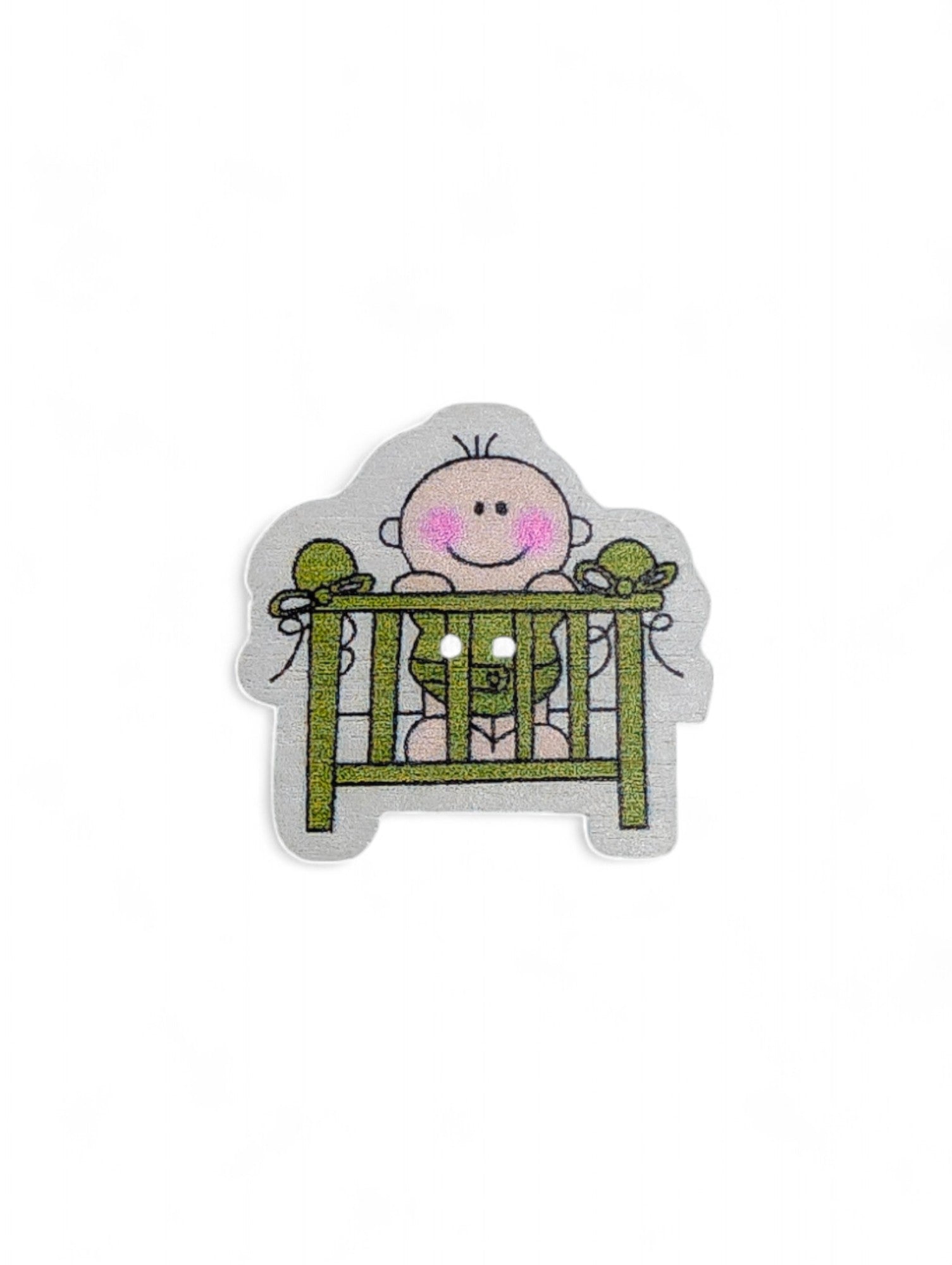 Craft button for sewing