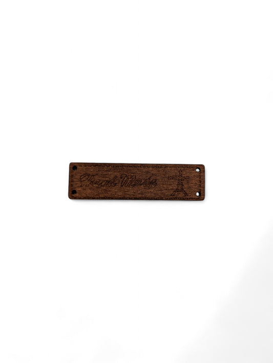 Craft button for sewing in tan