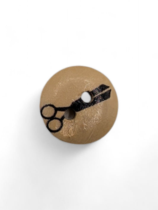 Craft button for sewing