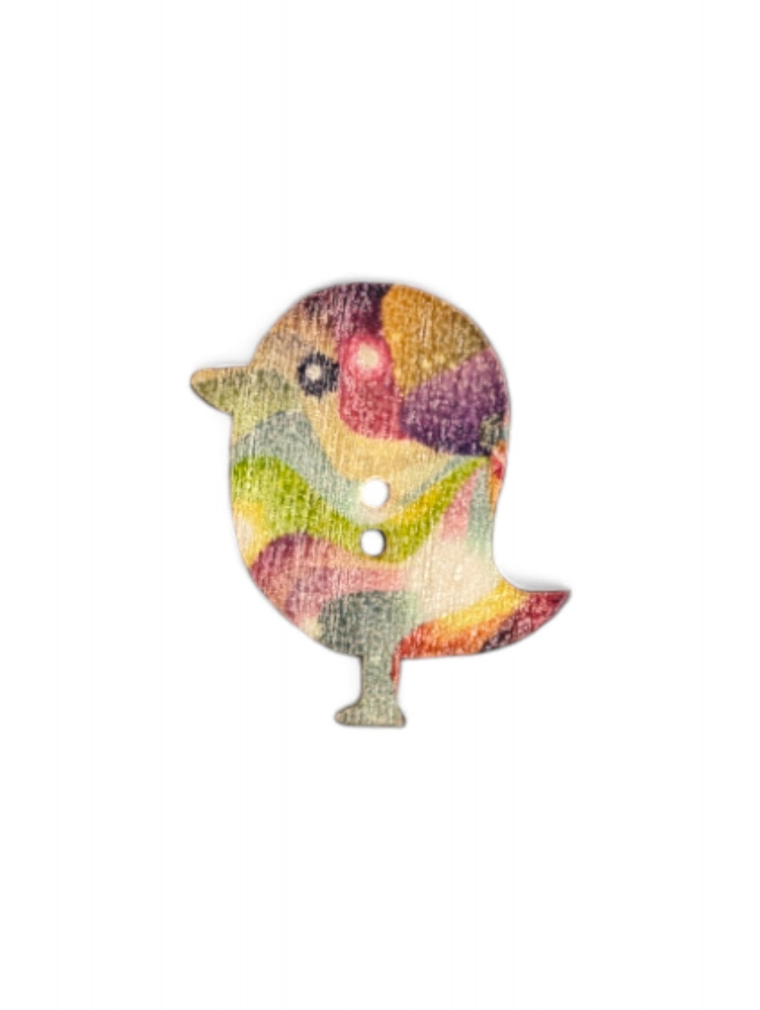 Craft button for sewing - close up detail