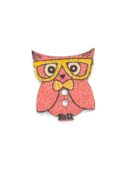 Craft button for sewing - close up detail