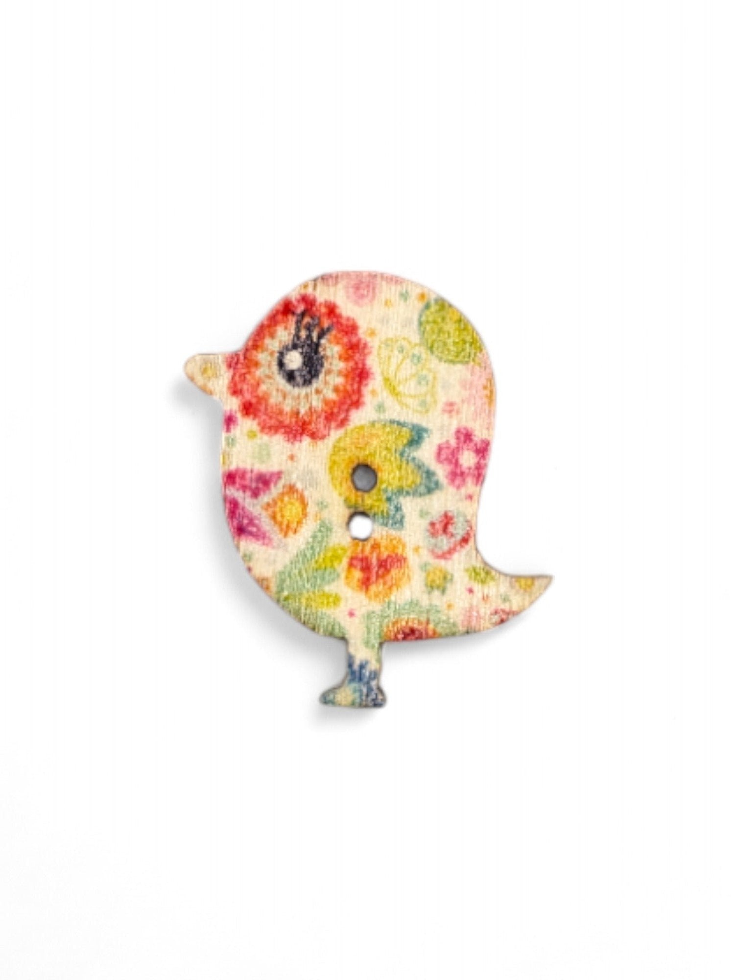 Craft button for sewing - label view