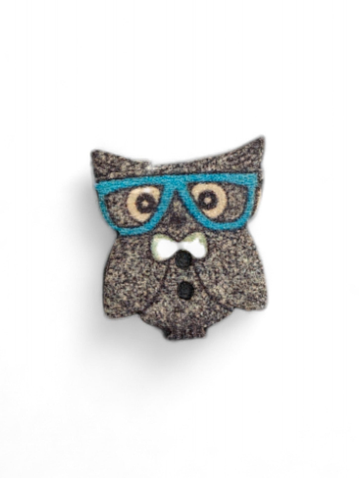 Craft button for sewing - label view