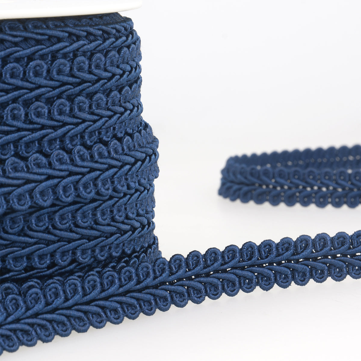 Stephanoise Gimp Braid 15mm Navy Blue (per metre)