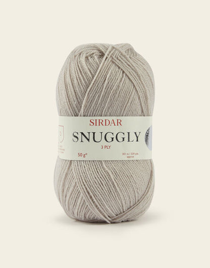 Sirdar Snuggly 3 Ply-White