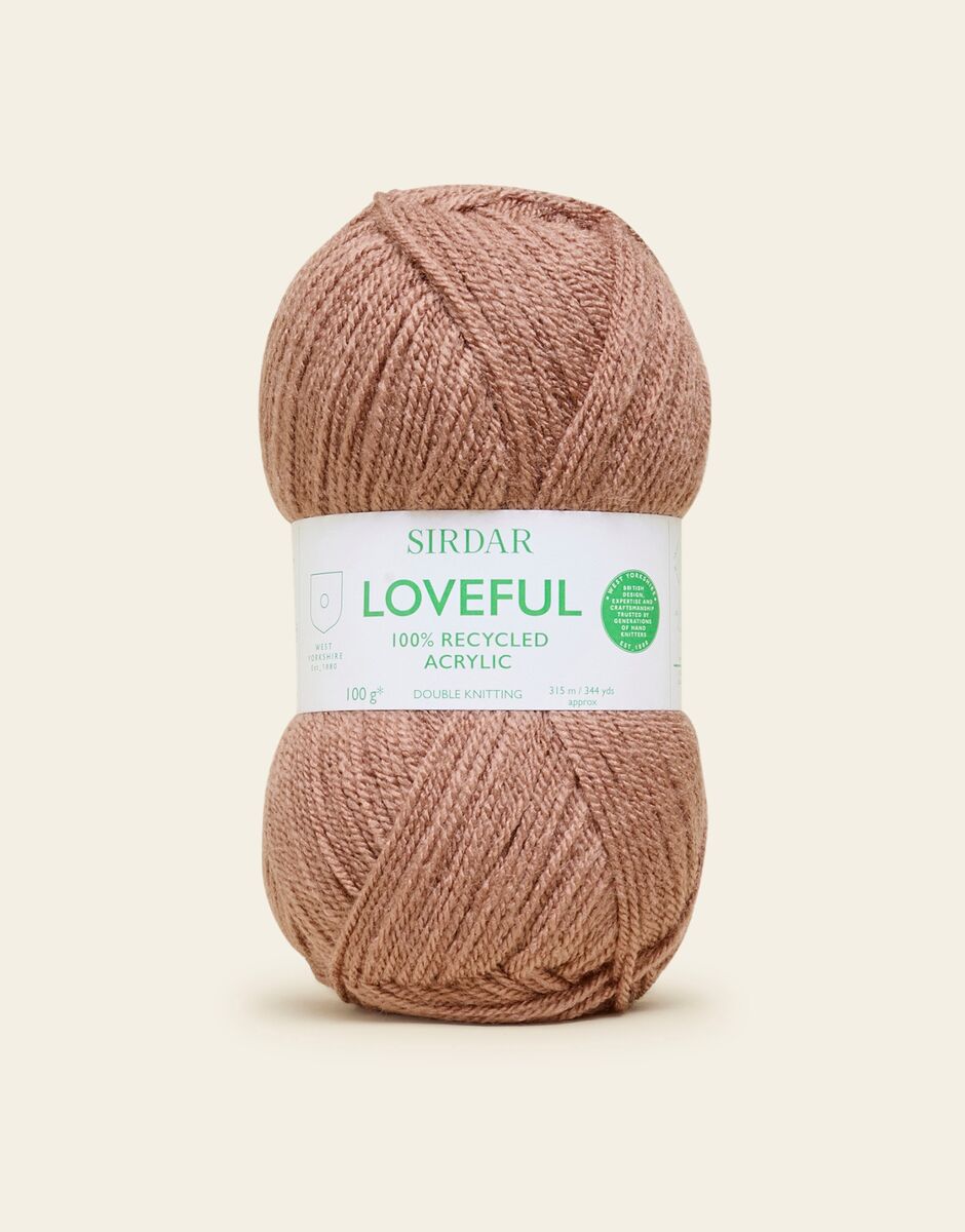 Sirdar Loveful 100% Recycled Acrylic DK - Terracotta