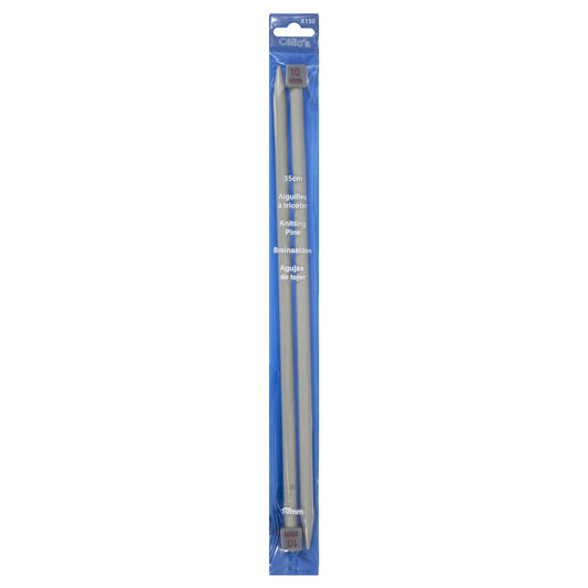 Celias Haberdashery Knitting Pins Single-Ended 35cm x 10mm