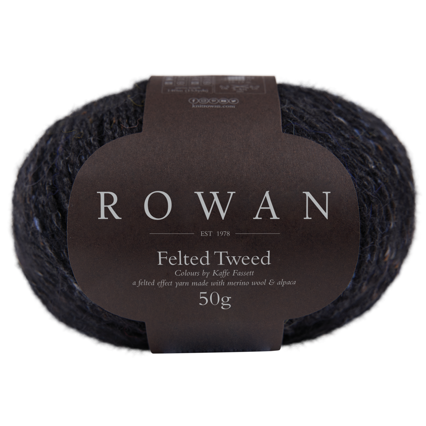 Rowan Felted Tweed 50g - Black