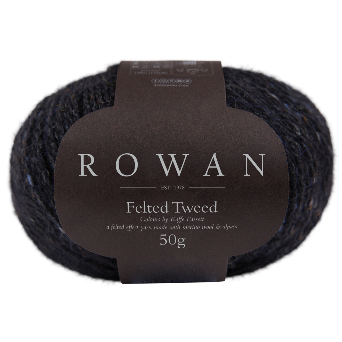 Rowan Felted Tweed 50g - Black
