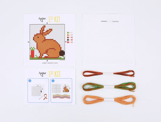 Anchor 1st Kit, Cross Stitch, Rabbit