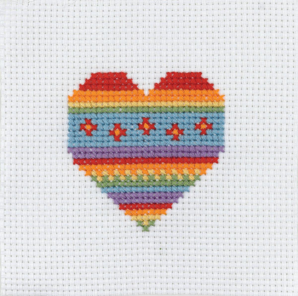 Anchor 1st Kit. Heart.  Counted Cross Stitch