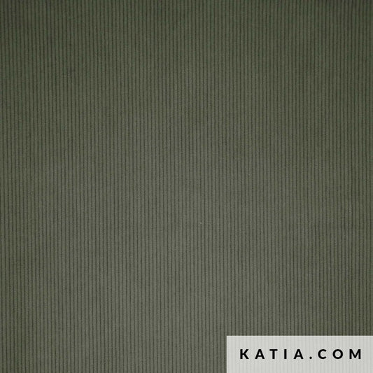 Katia Corduroy Basic - Khaki (Half Metre)