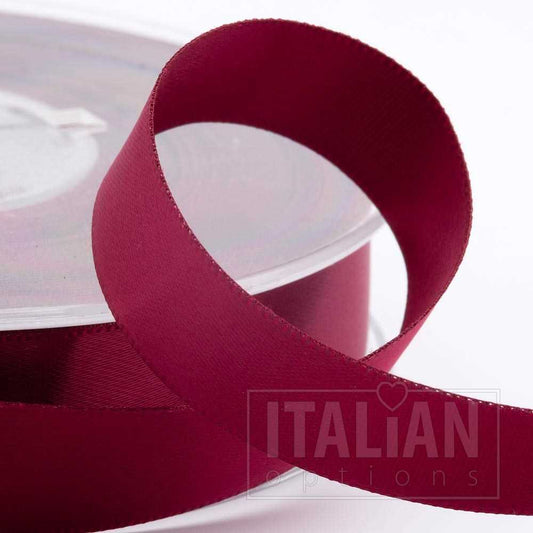 6mm ribbon burgundy