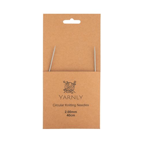 Yarnly Circular Knitting Needle 2mm x 40cm