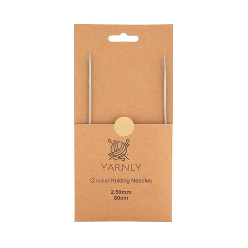 Yarnly Circular Knitting Needle 2.5mm x 80cm