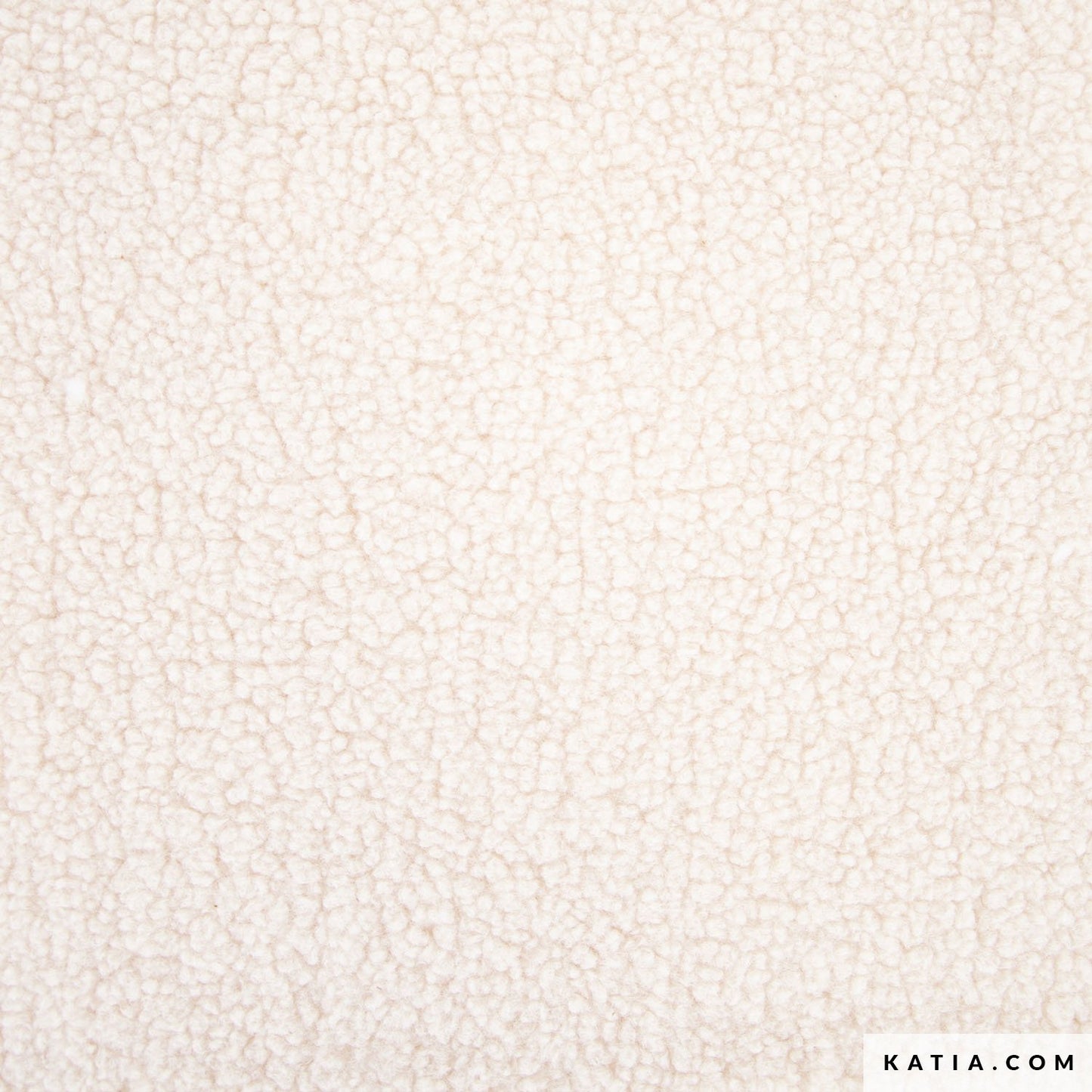 Katia Sherpa Fabric - Cream (Half Metre)