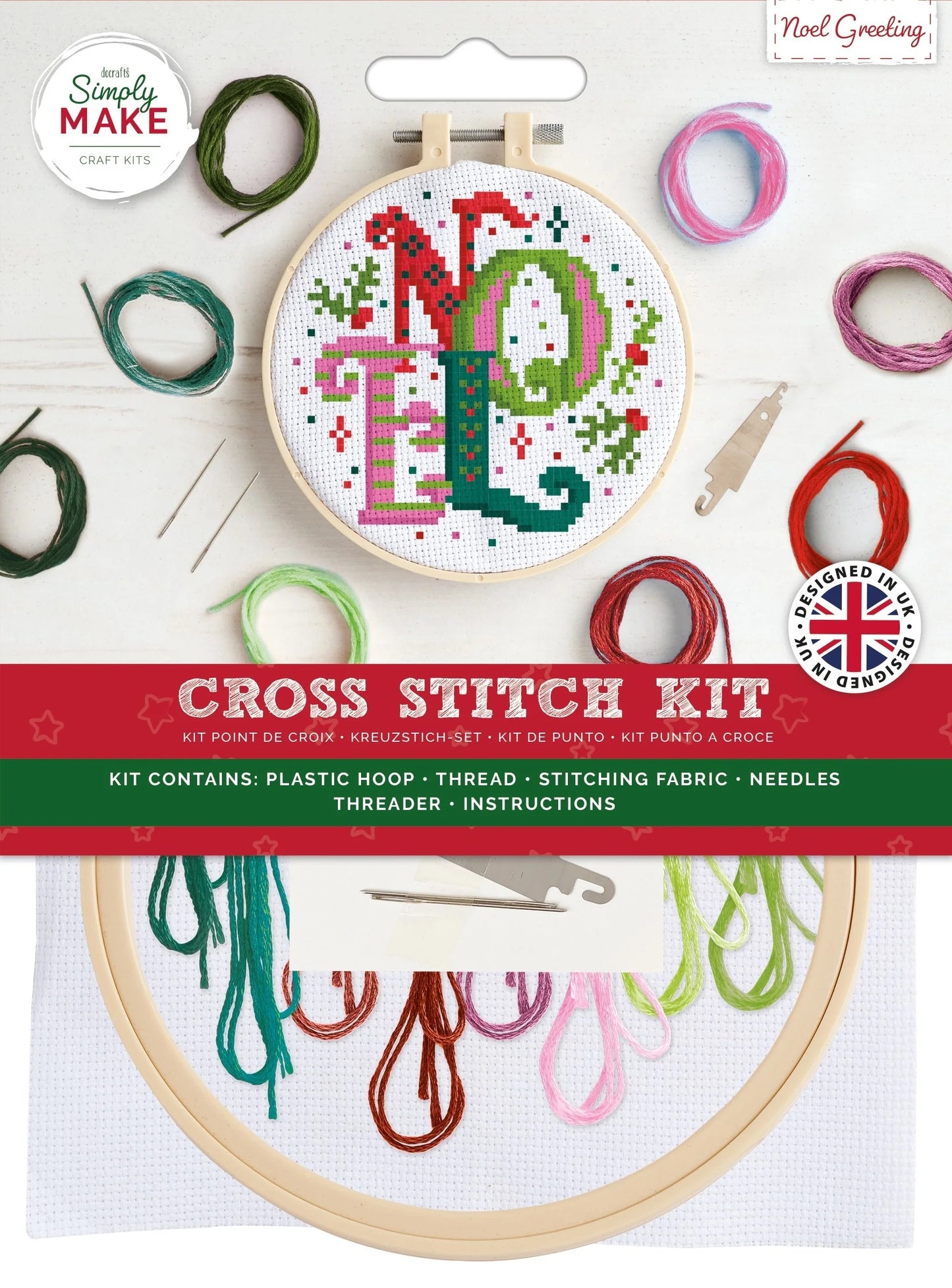 Noel cross stitch
