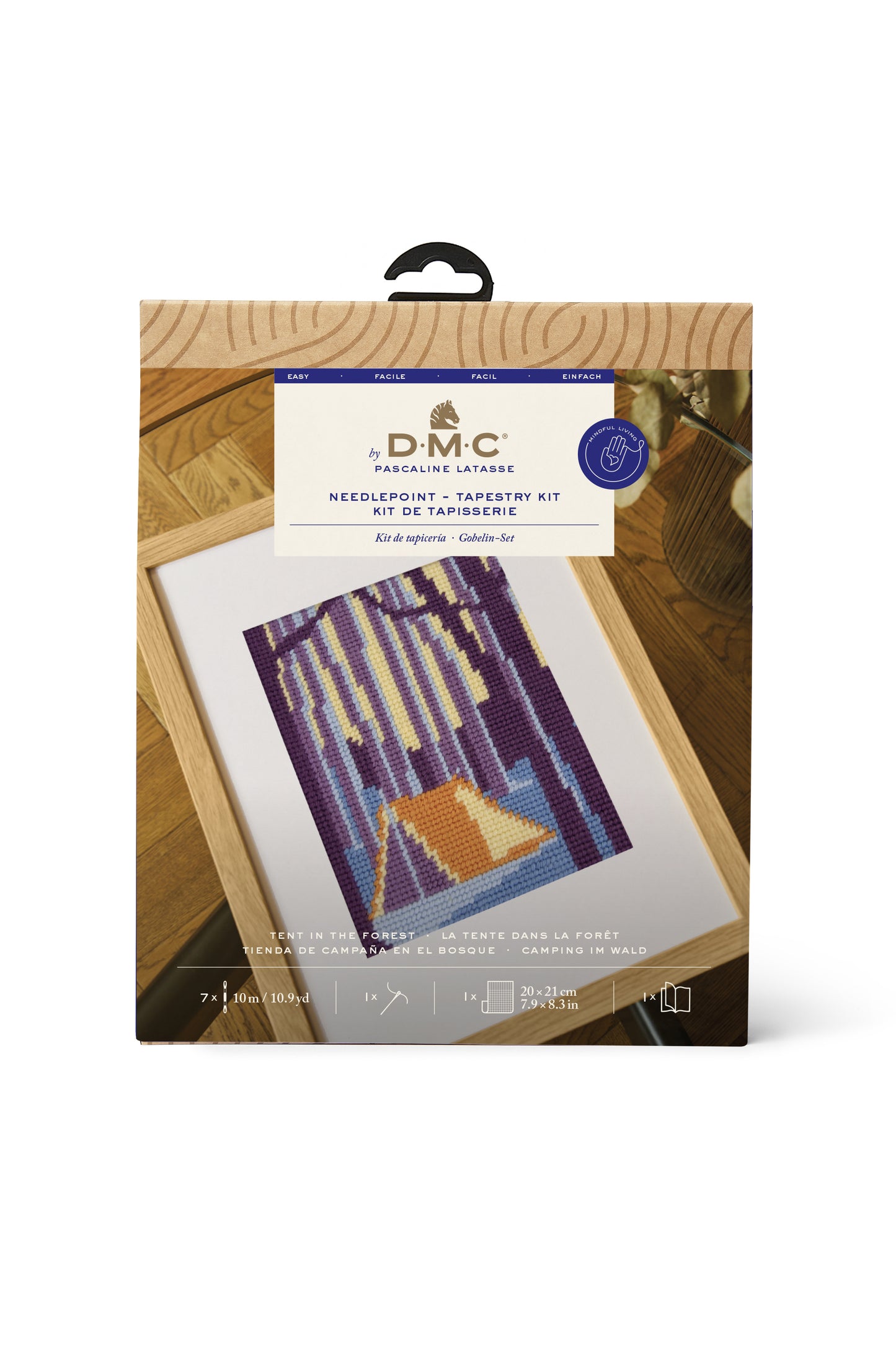 DMC Tapestry kit - Tent in the forest