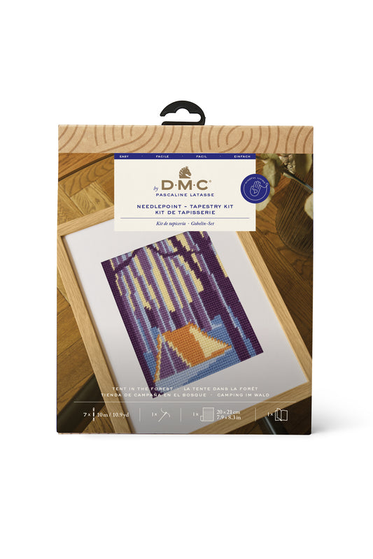 DMC Tapestry kit - Tent in the forest