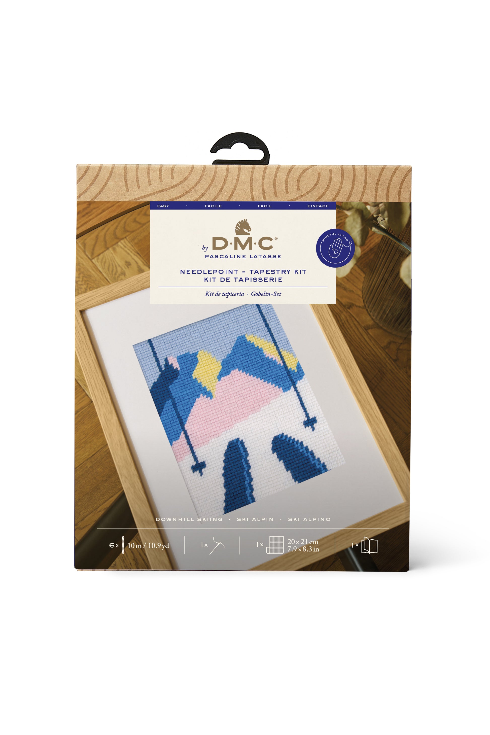 DMC Tapestry kit - Downhill skiing