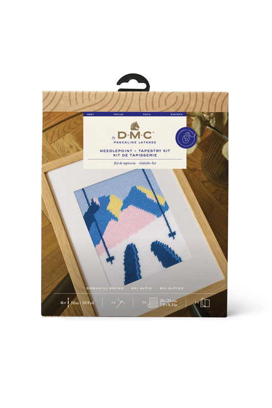 DMC Tapestry kit - Downhill skiing