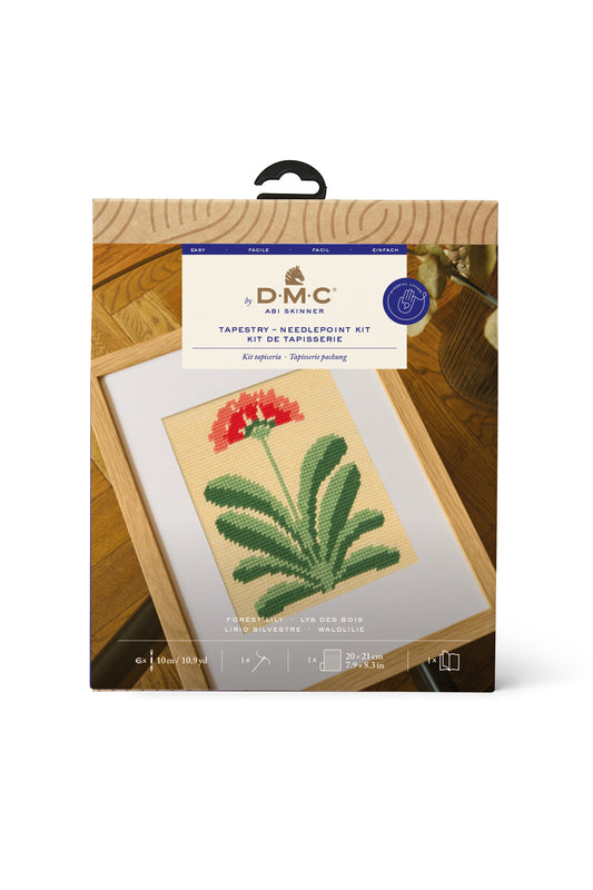 DMC KIT TAPISSERIE - LYS DES BOIS
